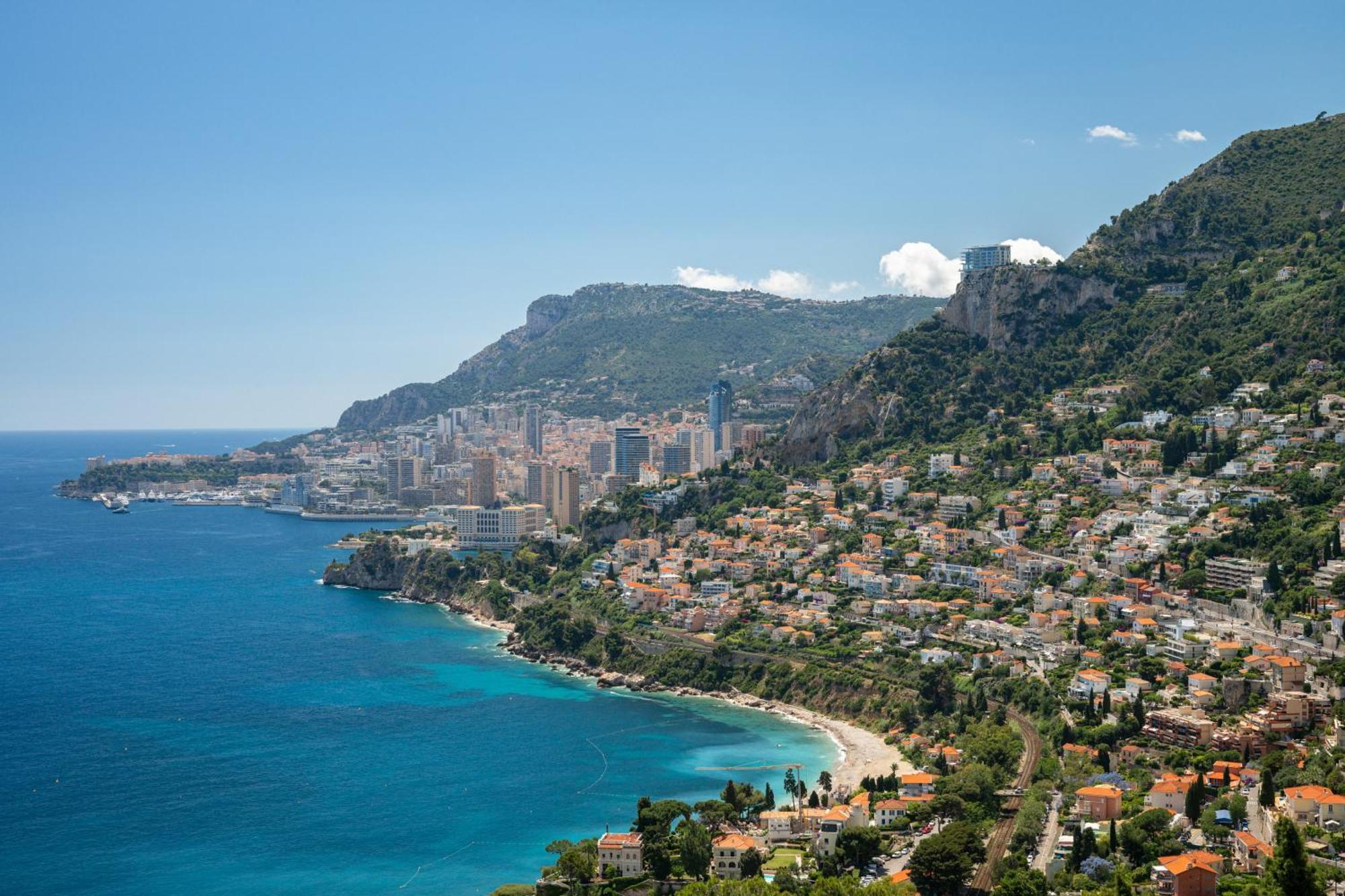 Апартаменти Le Coq Gabriel - Parking - Amazing View Рокбрюн-Кап-Мартен Екстер'єр фото
